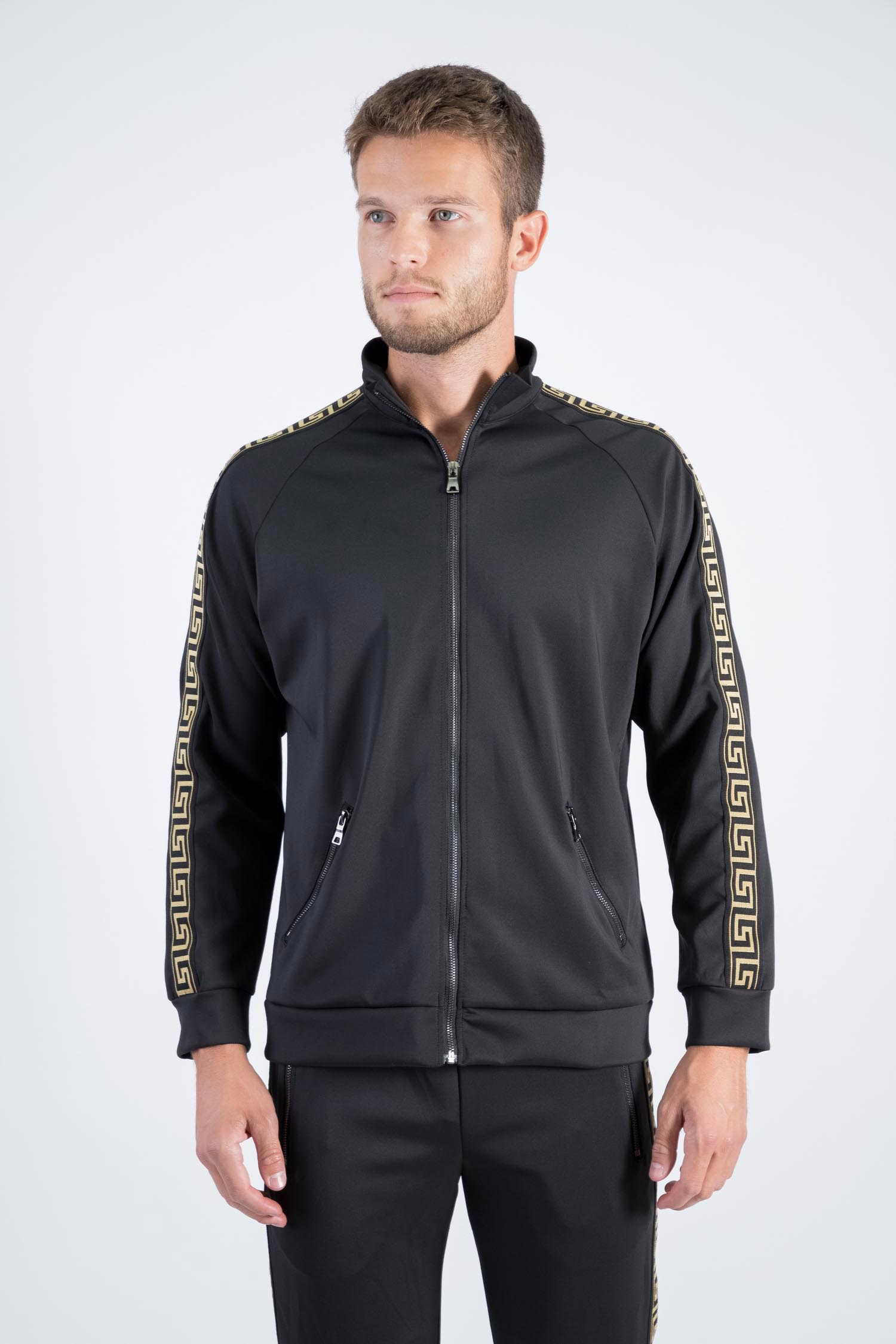 veste streetwear noire pour homme