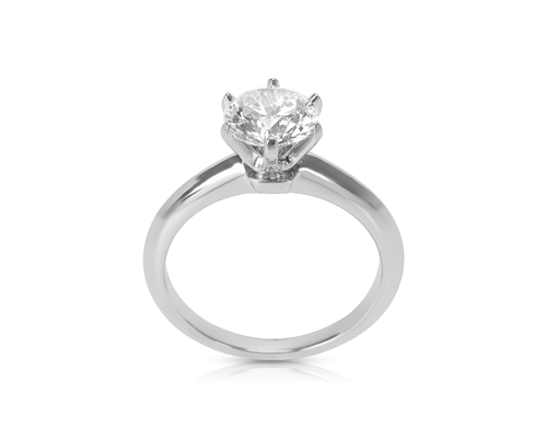 Classic Tiffany Setting Engagement Ring