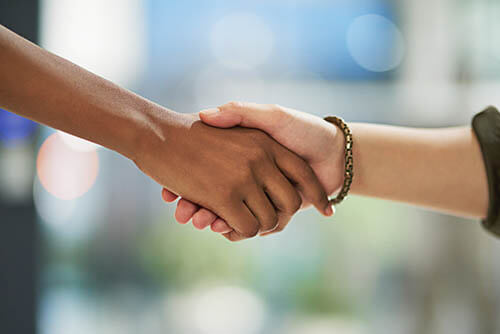 Women Shaking Hands to Confirm the Start of Their Jewelry Business Venture