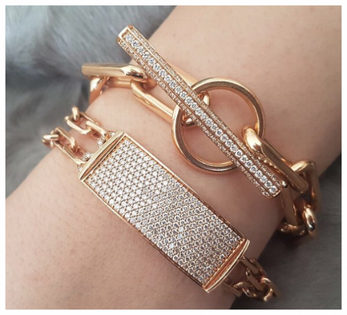 Gold and Diamond Designer Bracelets