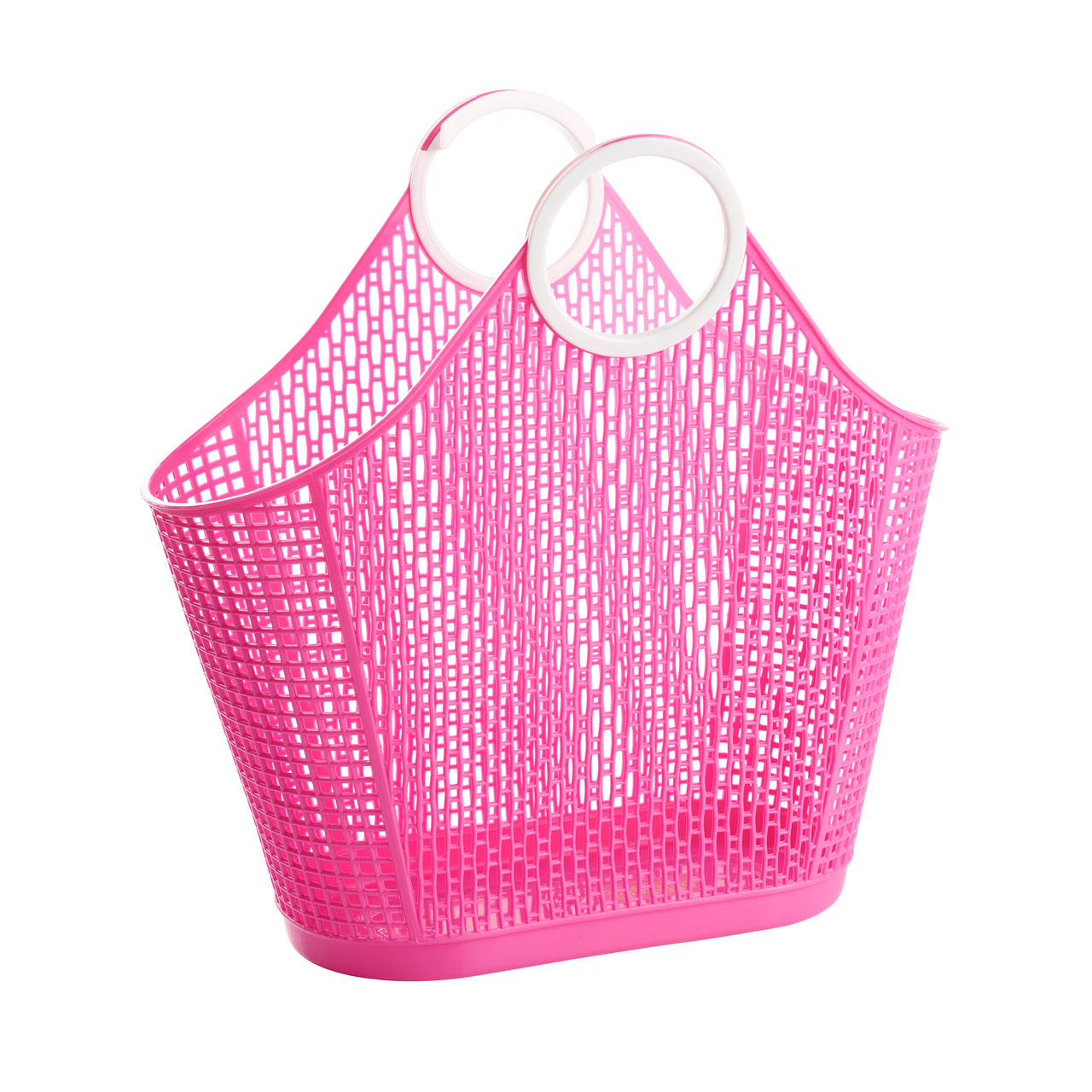 Sun Jellies Fiesta Basket in Hot Pink