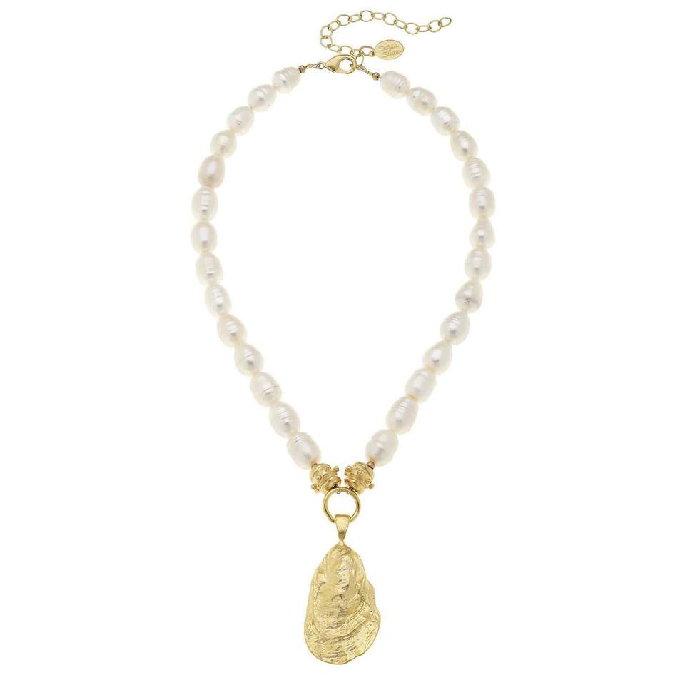 Susan Shaw Oyster Pearl Necklace