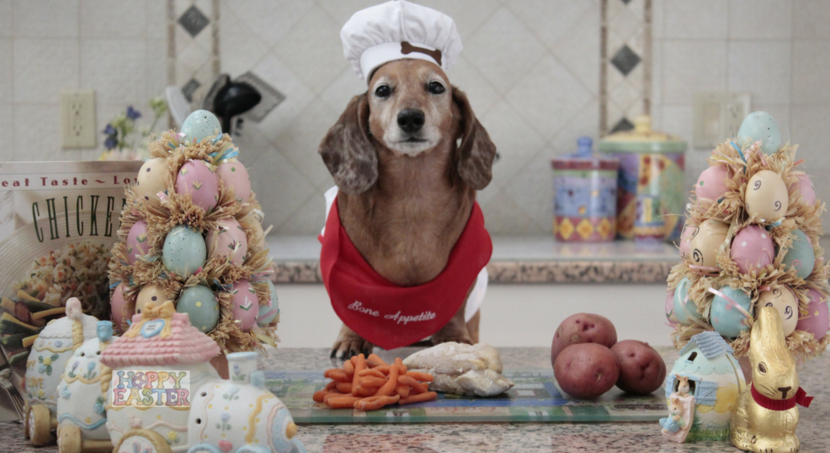 Celebrate Easter Daisey Cooks up a Healthy Dinner