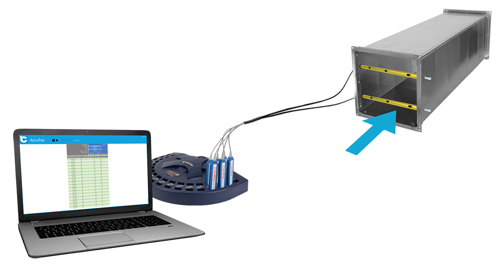 differential pressure to cfm airflow measurement devices