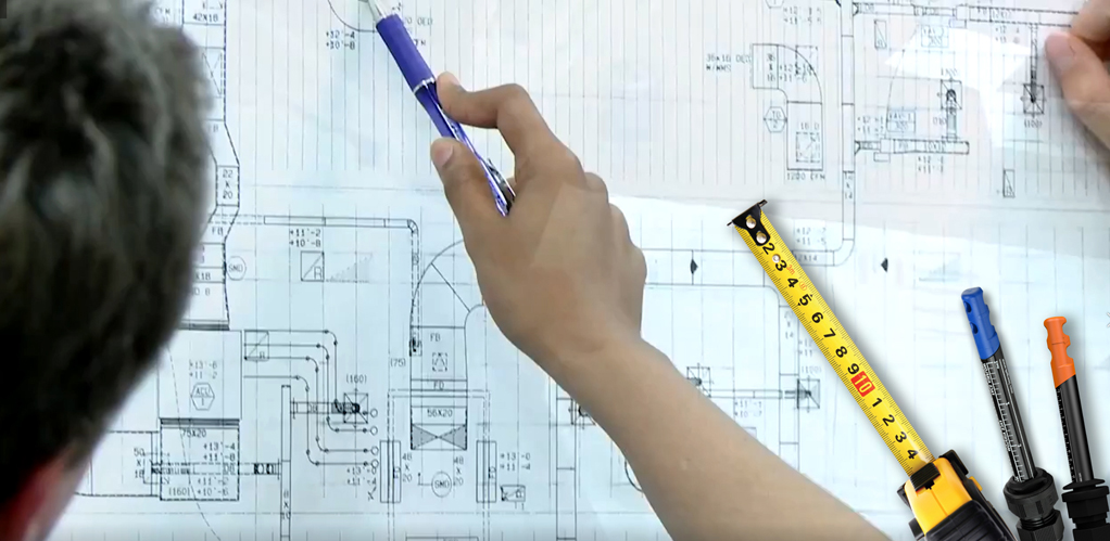 Measuring HVAC Duct