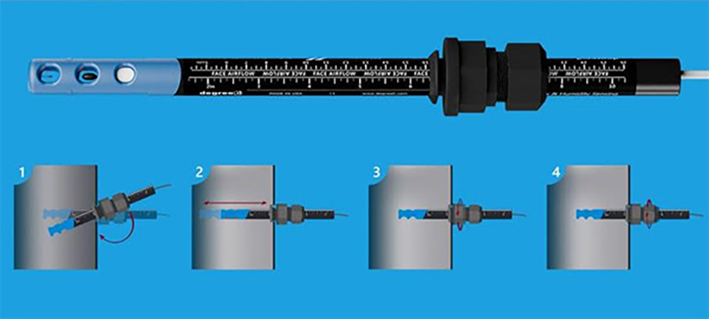 Control System HVAC Airflow Sensor