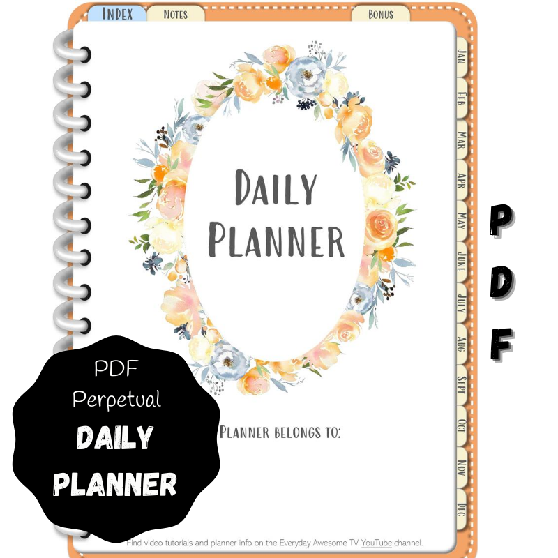 PDF Daily Planner