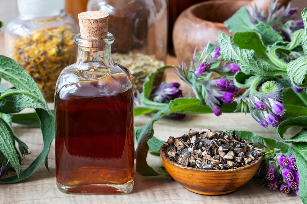 Alcohol herbal tincture