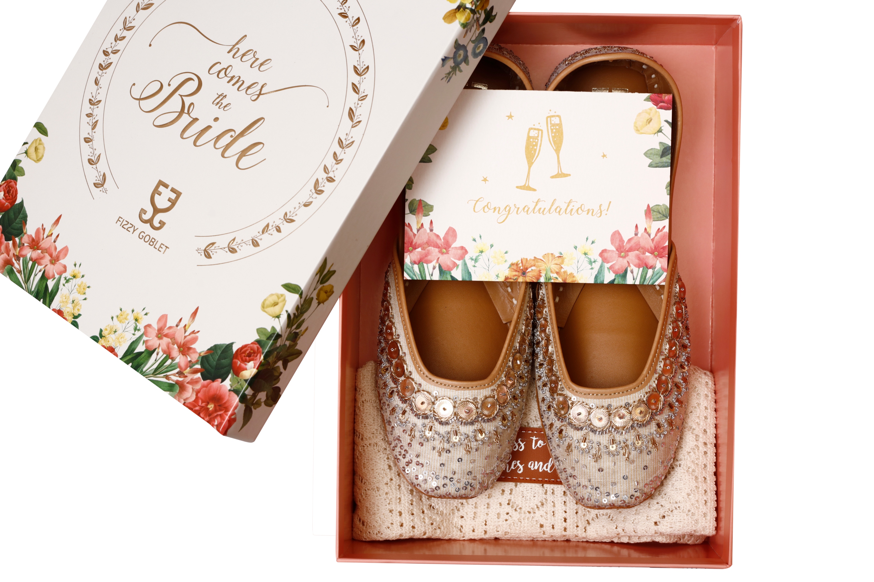 Here Comes The Bride: Bridal Shoes By FG – Fizzy Goblet