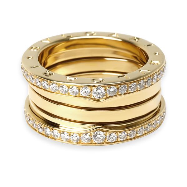 Bulgari B.zero1 Diamond Ring in 18K Yellow Gold