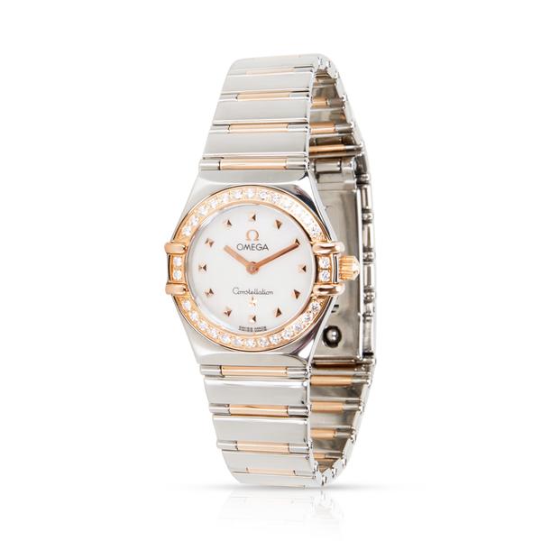 Omega Constellation 1368.71.00 Women's Watch in 18kt Stainless Steel/Rose Gold