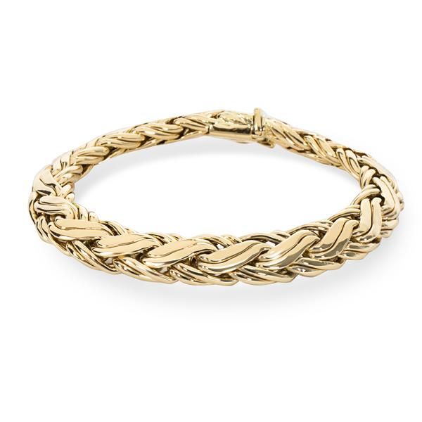 Tiffany & Co. Woven Vintage Bracelet in 14K Yellow Gold