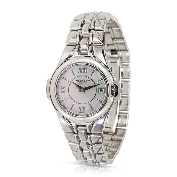 5. Patek Philippe Sculpture 4891/1A-001 Women's Watch in Stainless Steel