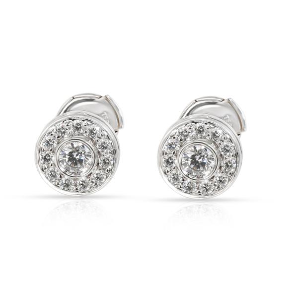 Tiffany & Co. Circlet Diamond Earrings in Platinum 0.53 CTW