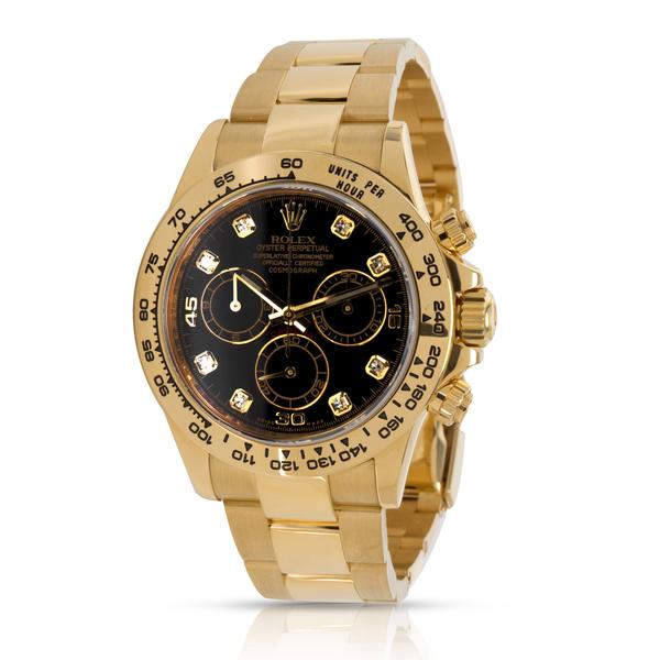 Rolex Daytona 116508 Men's Watch in 18kt Yellow Gold