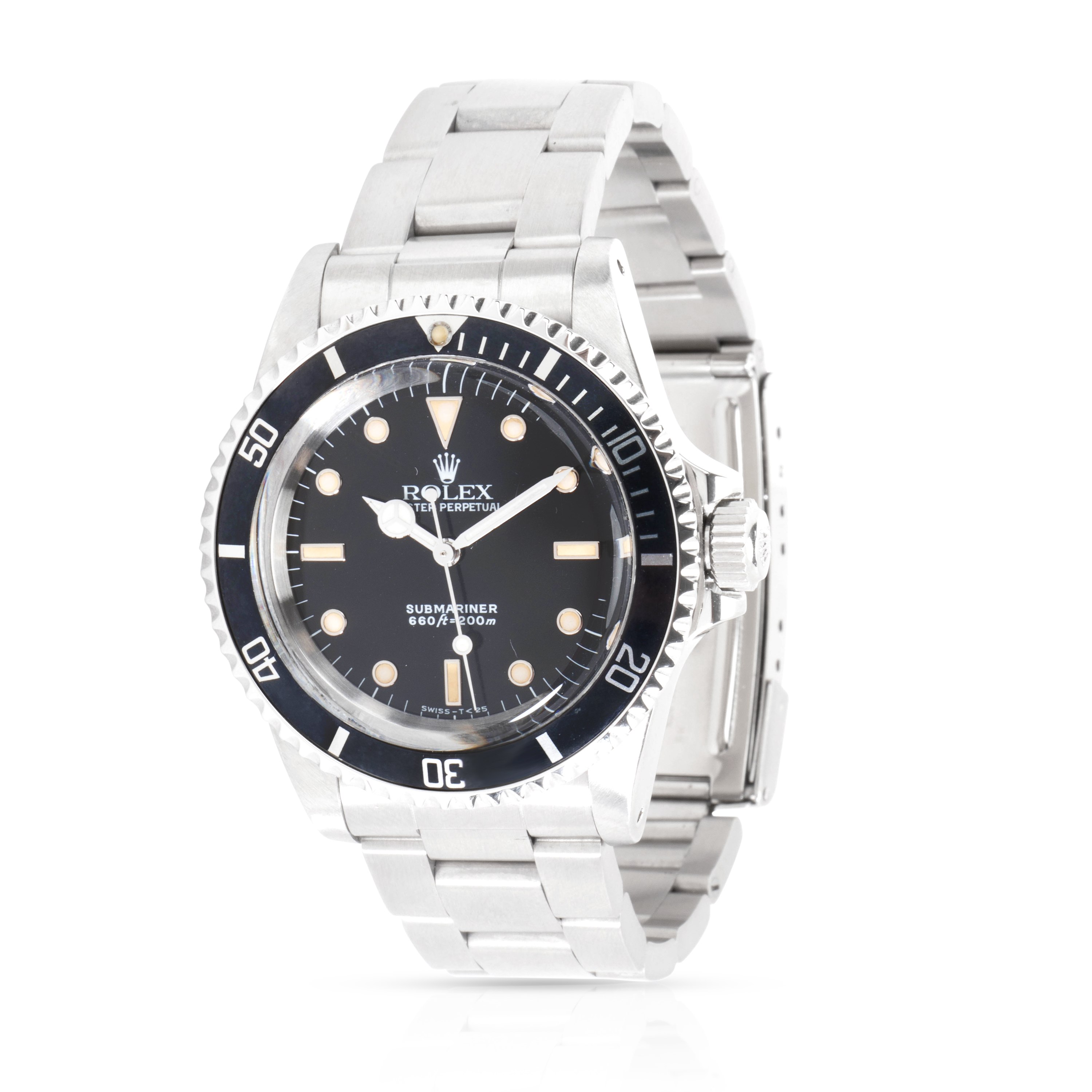 Vintage Rolex Submariner Men's Watch in Stainless Steel