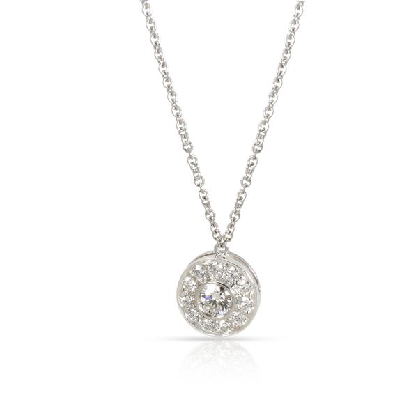 Tiffany & Co. Circlet Diamond Pendant in Platinum 0.3 CTW