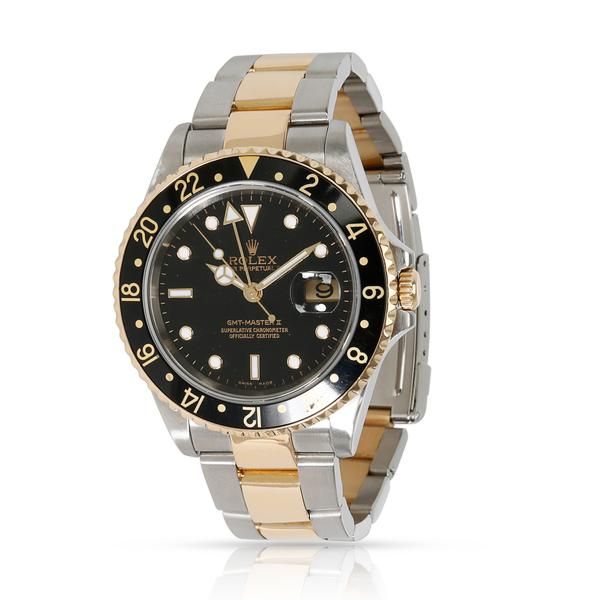 Rolex GMT Master II 16713 Men's Watch in 18kt Stainless Steel/Yellow Gold