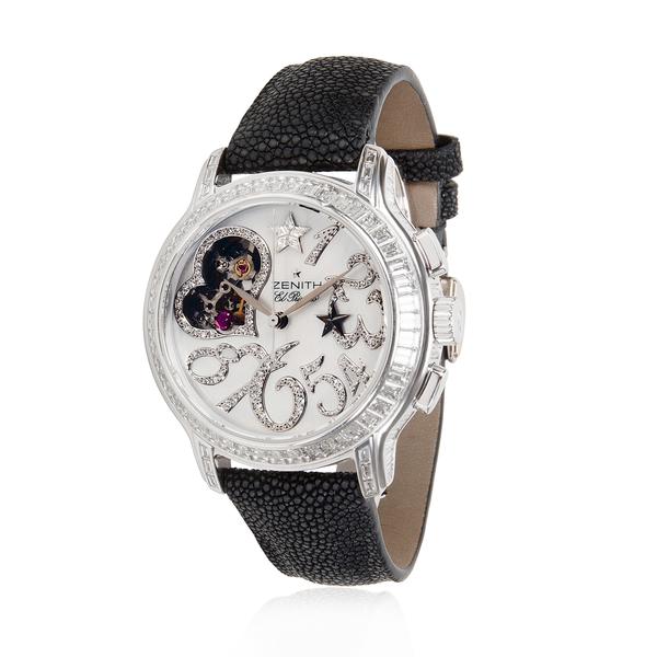 Zenith Starissime 45.1232.4021 Women's Watch in 18K White Gold