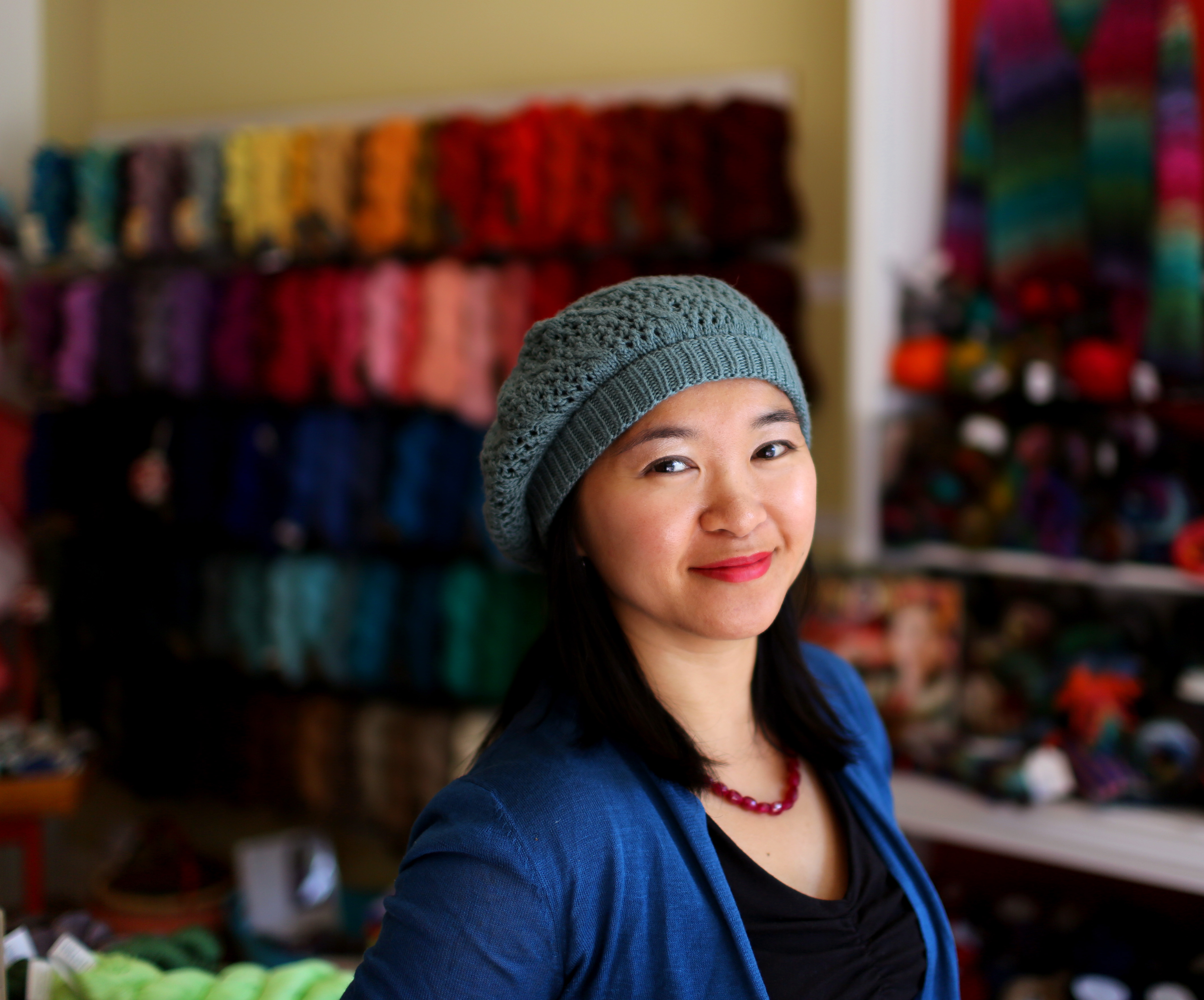 Angela Tong Designs: Pin Loom Weaving a Log Cabin Design with Brown Sheep  Company's Prairie Spun DK