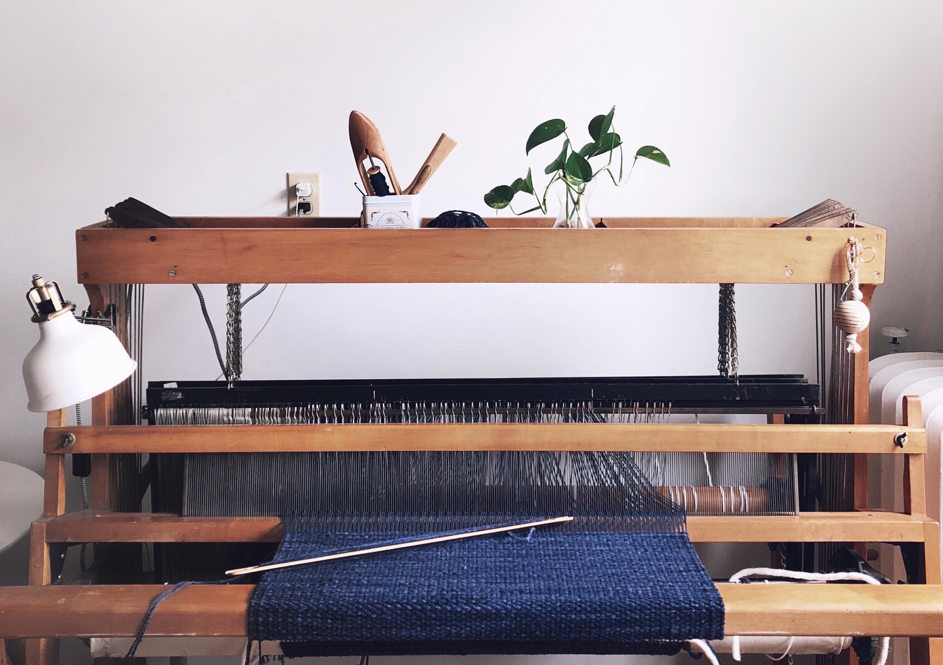 Free Pattern Color and Weave Tea Towels on a Rigid Heddle Loom 