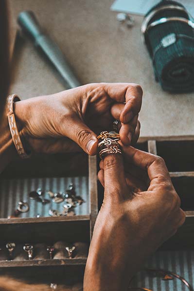 Ringe in Handarbeit