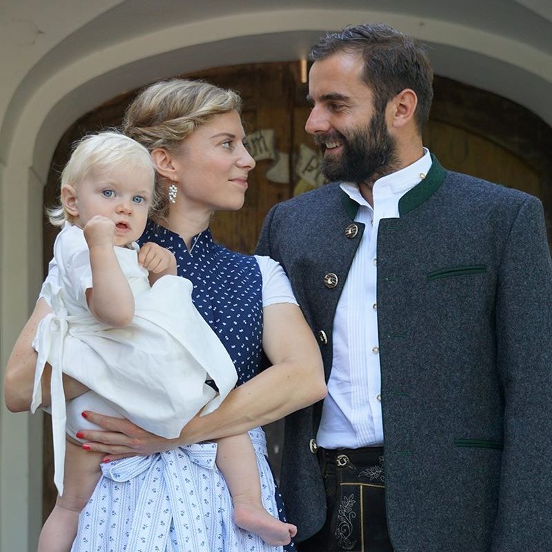 Daniela Uhrich mit Familie