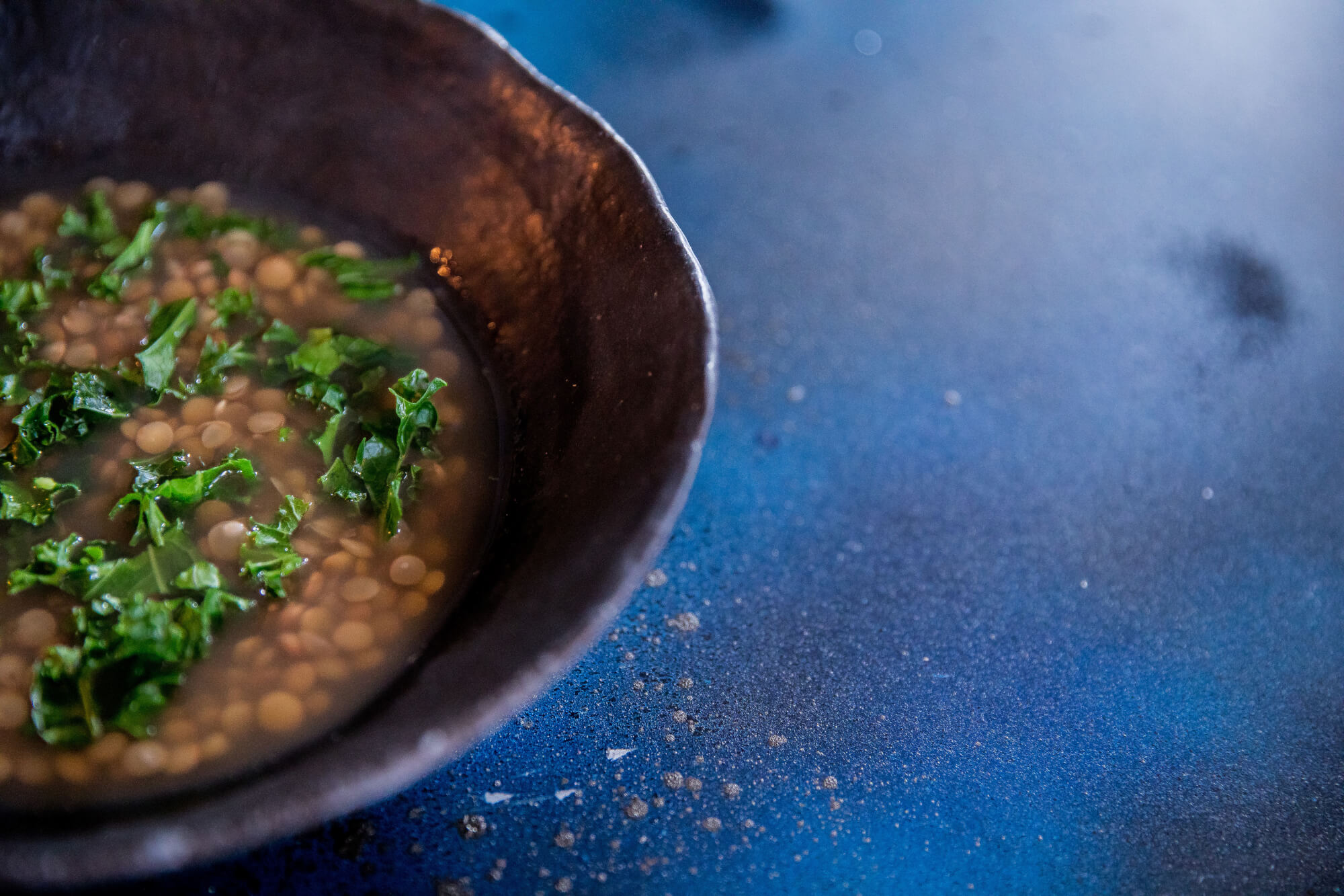 Linsesuppe med grønnkål