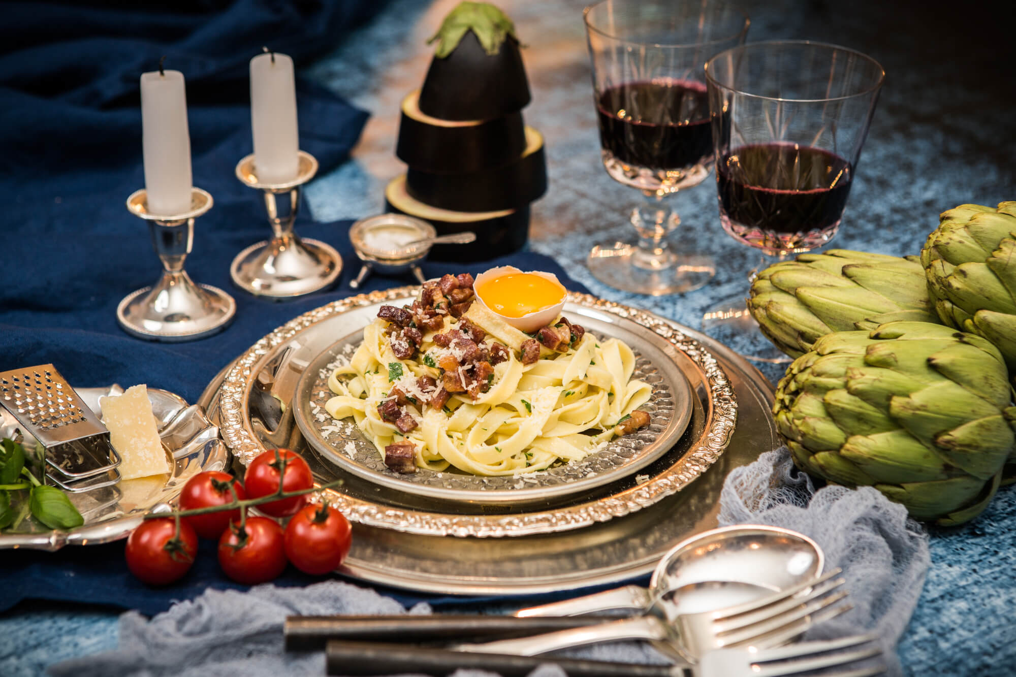 Pasta carbonara