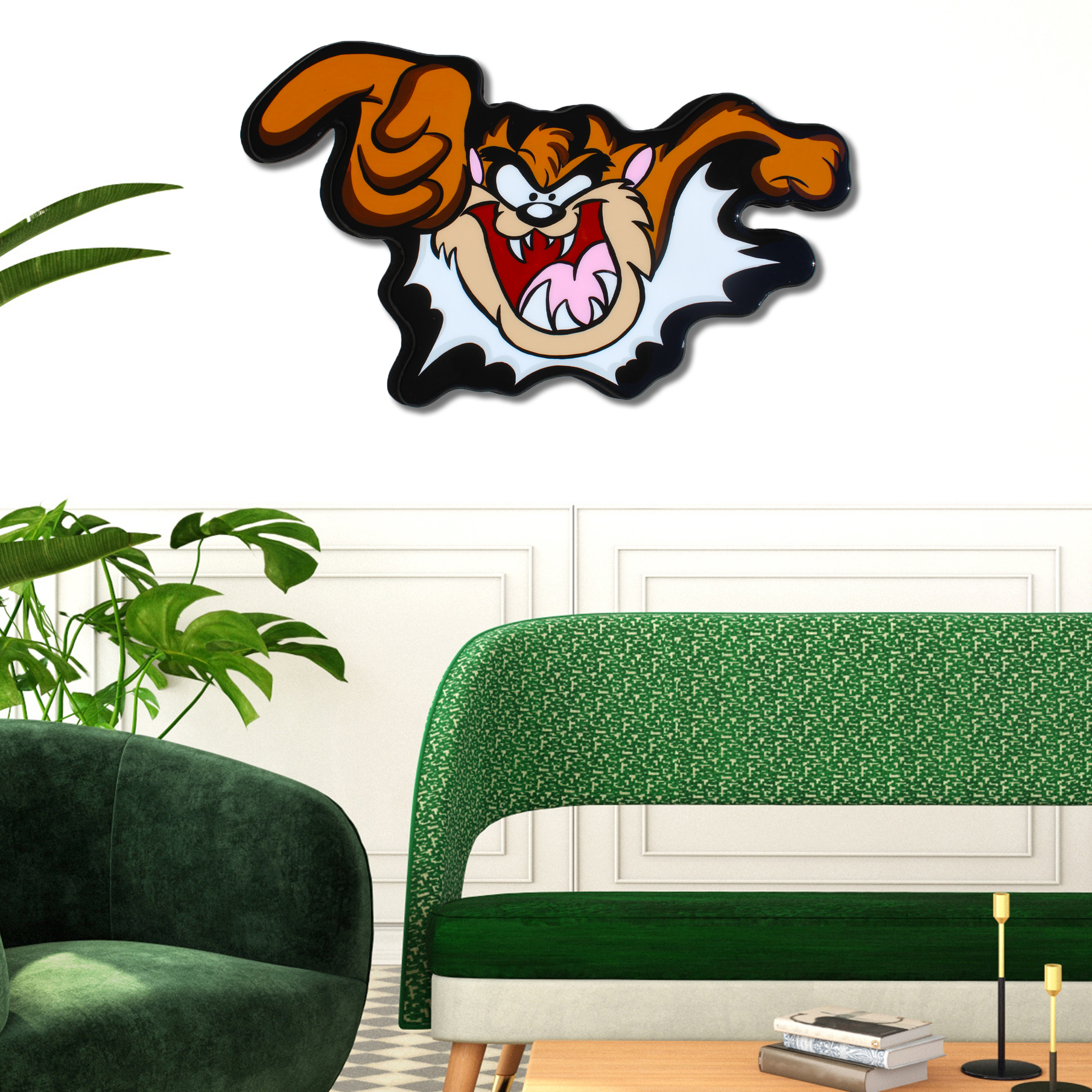 Tasmanian Devil Interactive Wall Art