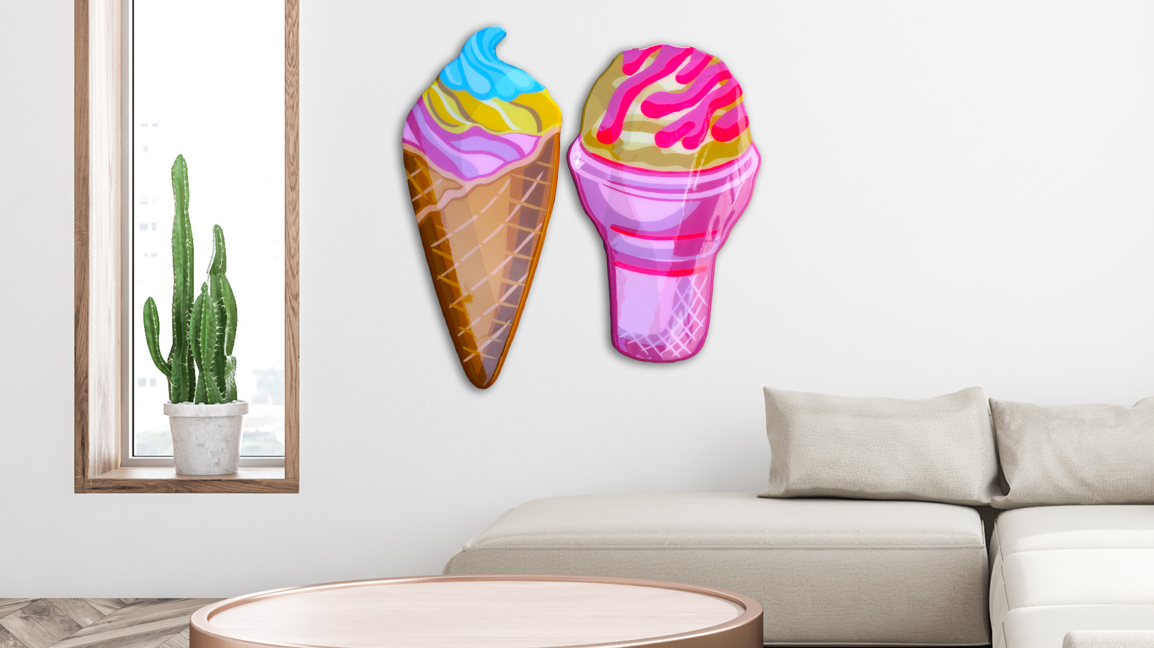 Guilty Pleasure Collection "Cream Swirl" and "Neon Lick"