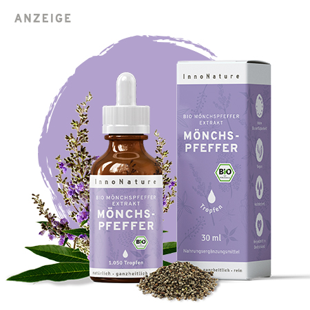 Mönchspfeffer für Frauen. Balance während des Menstruationszyklus.