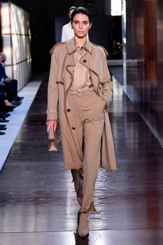 Utility inspired clothing Kendall Jenner runway