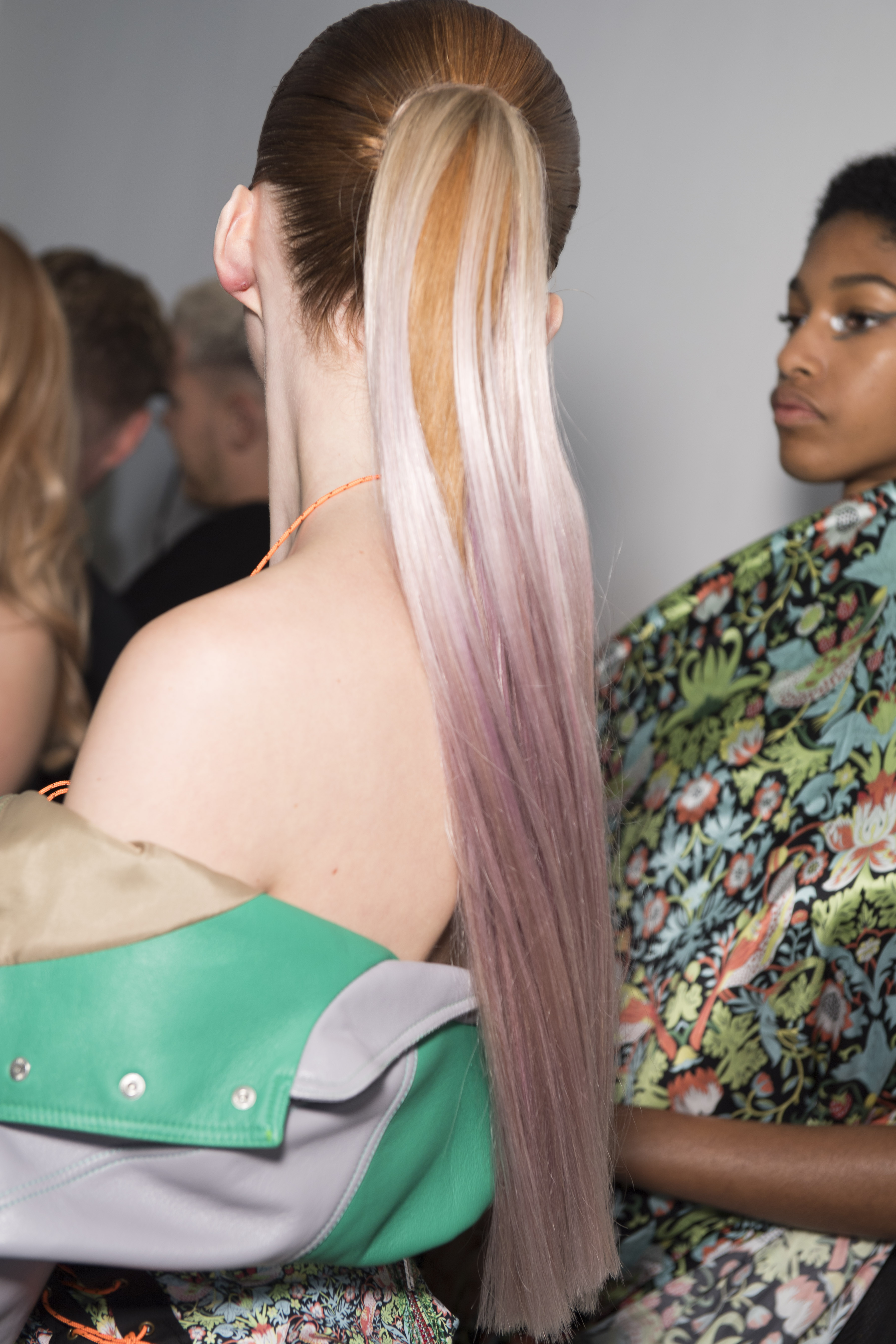 Josh gets colour creative backstage at Marc Jacobs and Matty Bovan