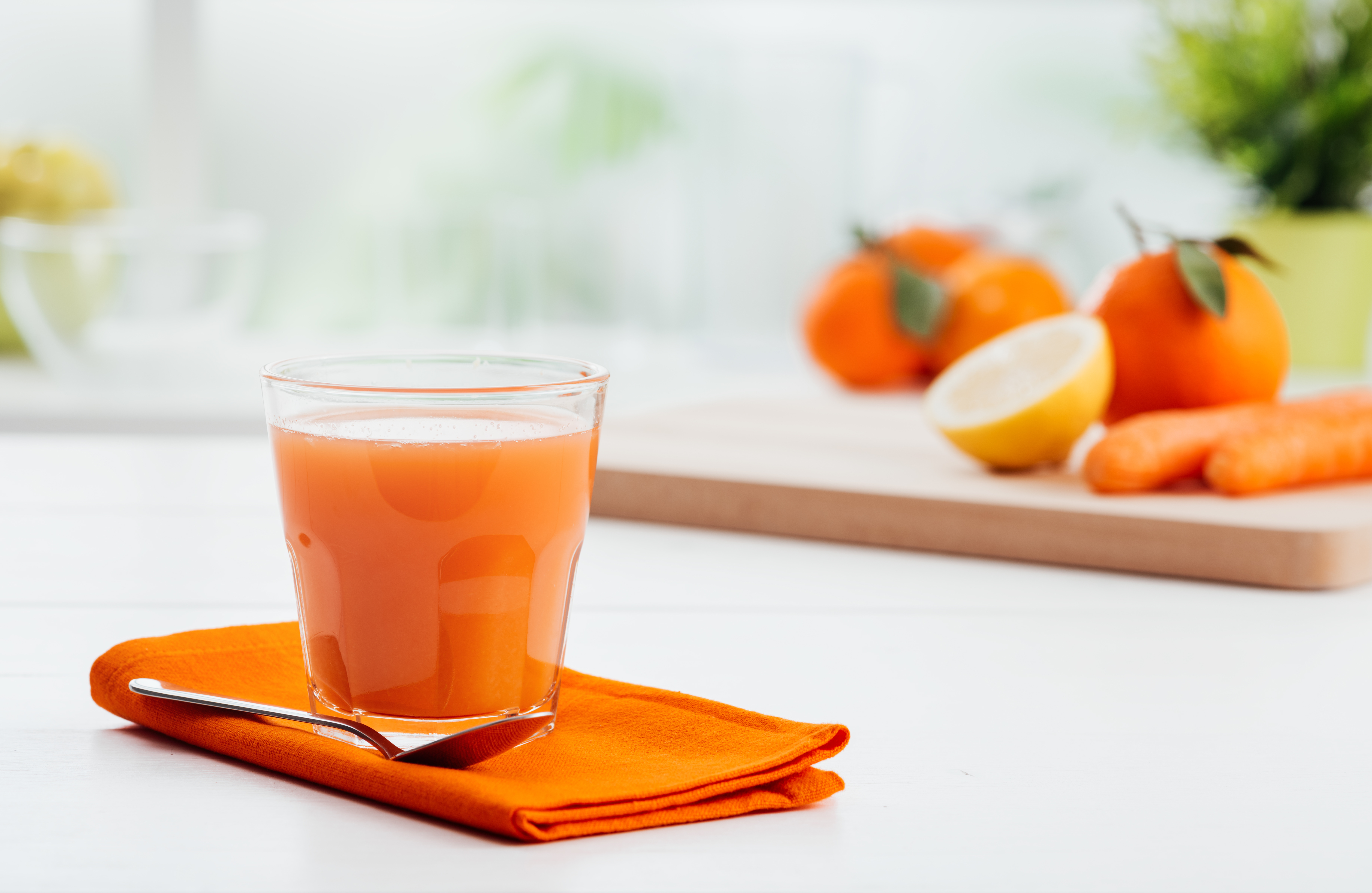 Jus oranges carottes