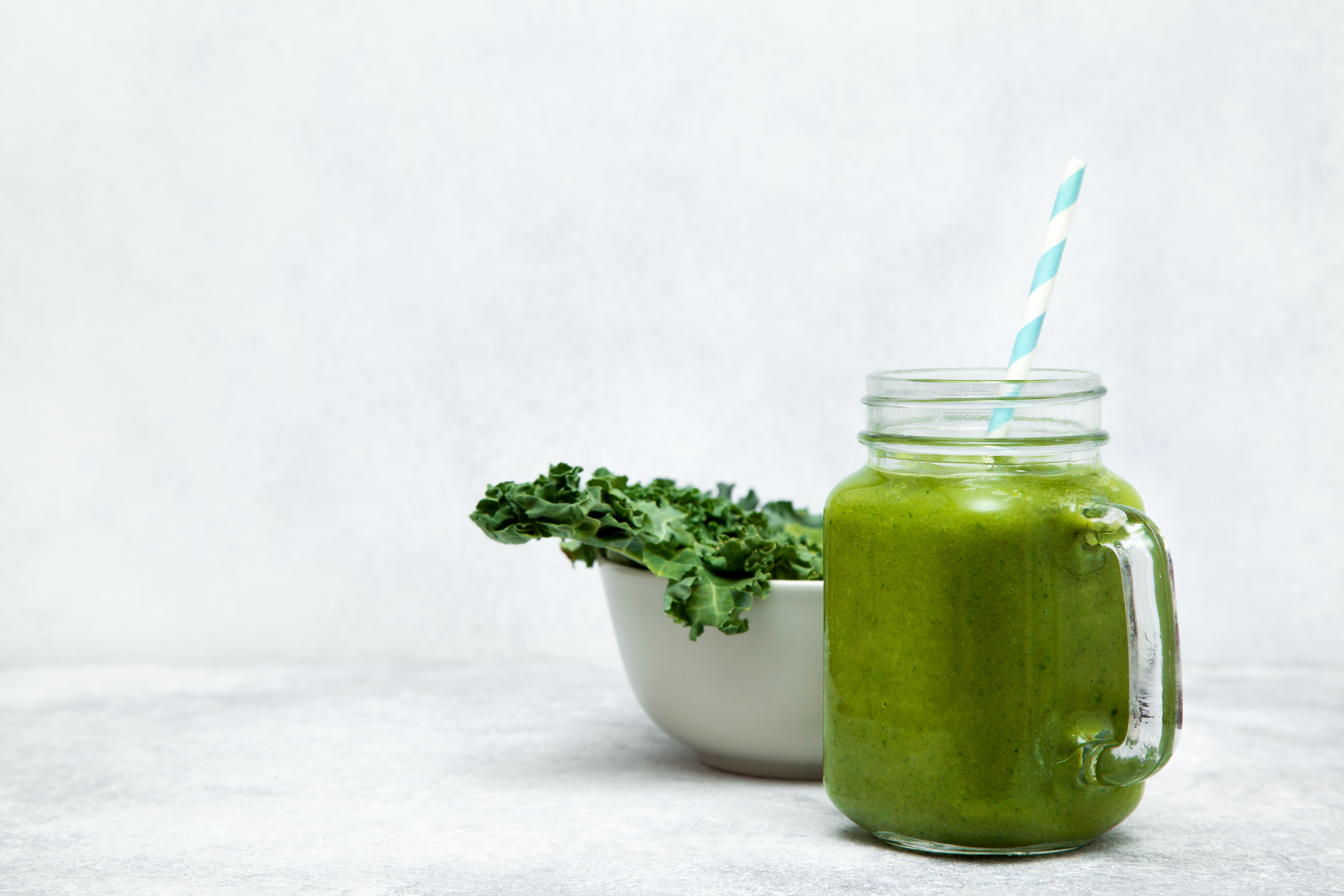 Jus verts détoxifiant