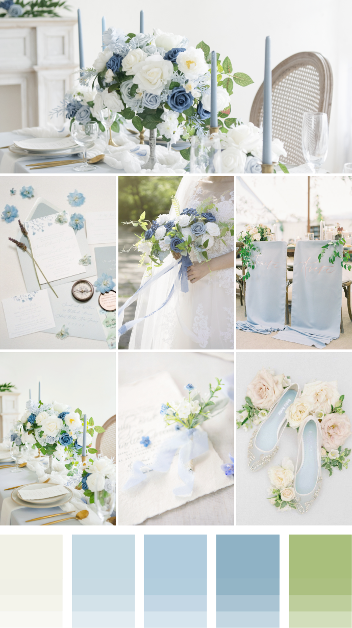 5 Wedding Color Combos You'll Love