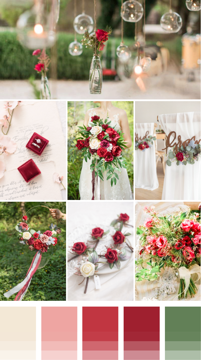 A Step By Step Guide to Choose Your Wedding Color Palette – Ling's Moment