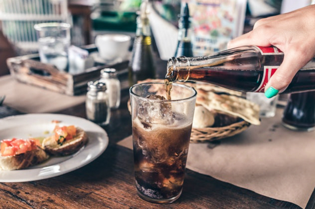 How much sugar in a glass of coke?