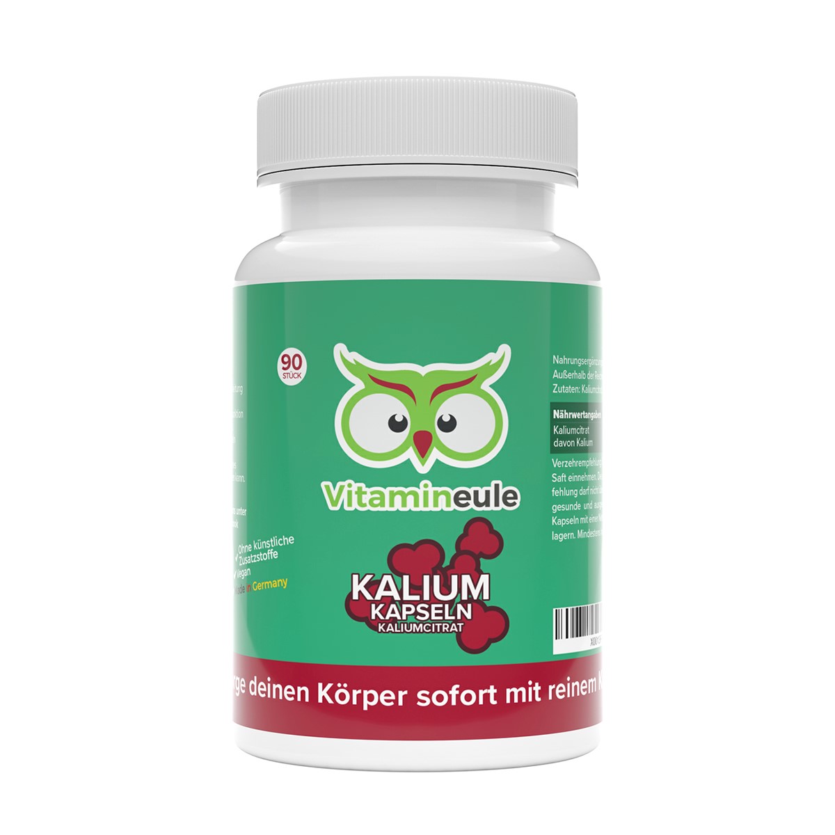 Kalium Kapseln von Vitamineule 