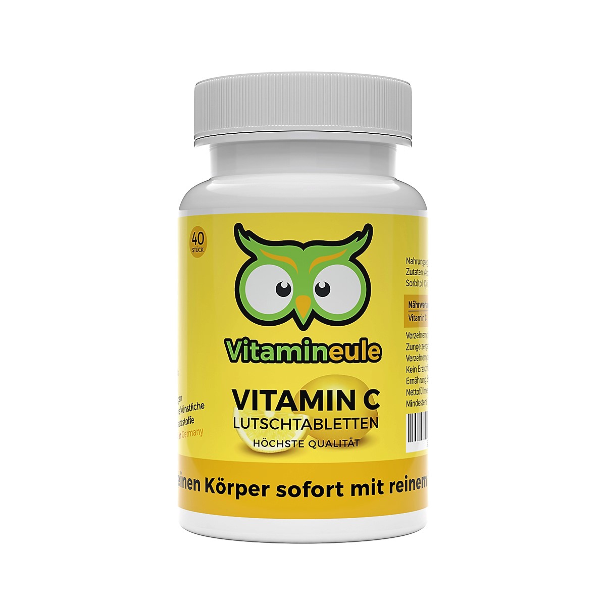 Vitamin C Kapseln von Vitamineule ohne Zusatzstoffe