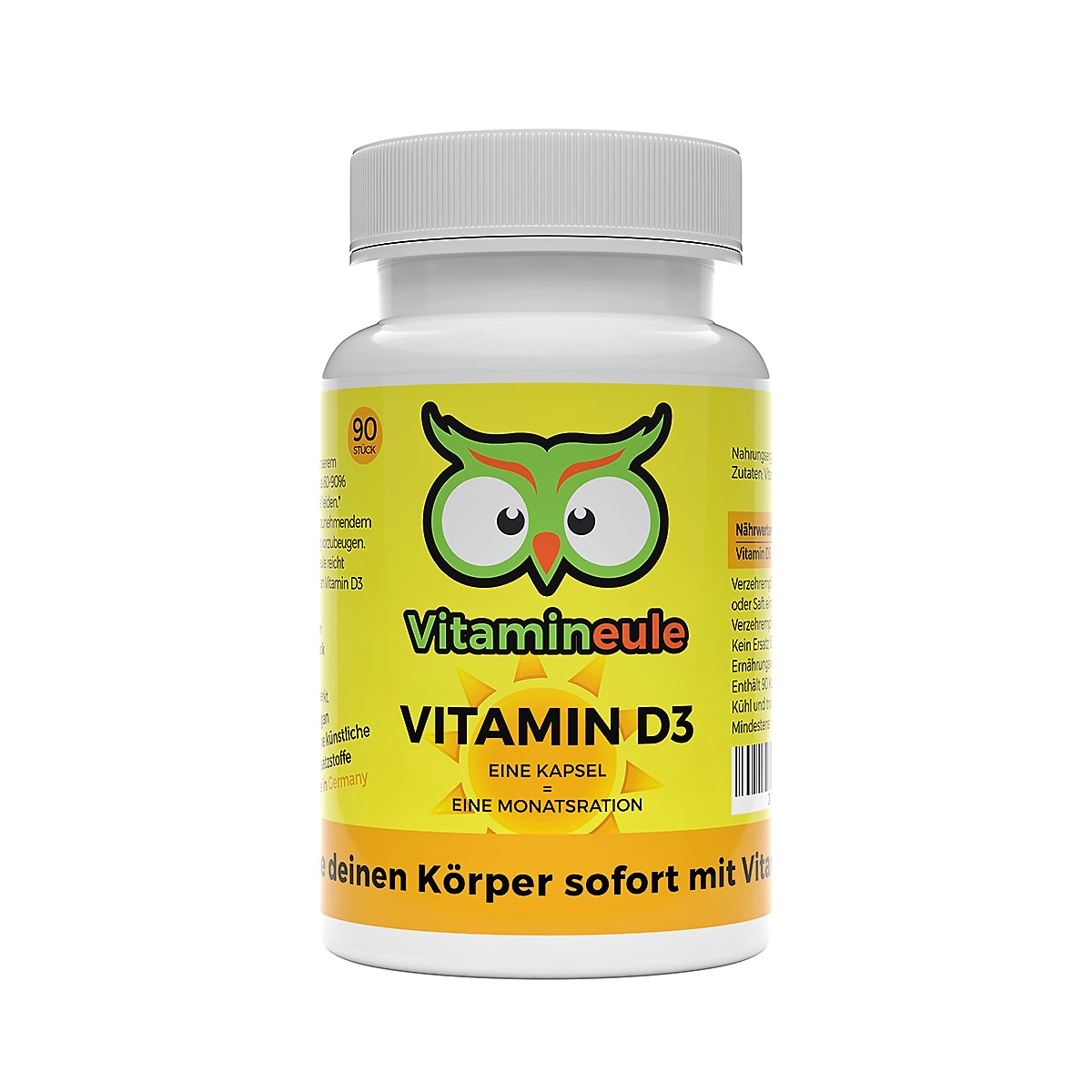 Vitamin D3 Kapseln von Vitamineule 