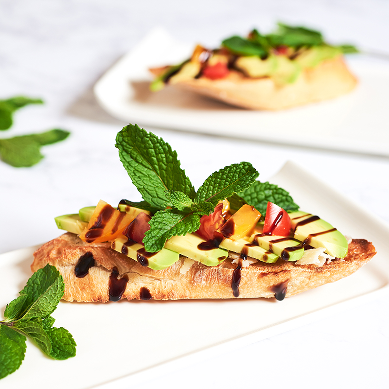 idées déjeuner, santé, rapide, toast avocat, boîte mensuelle