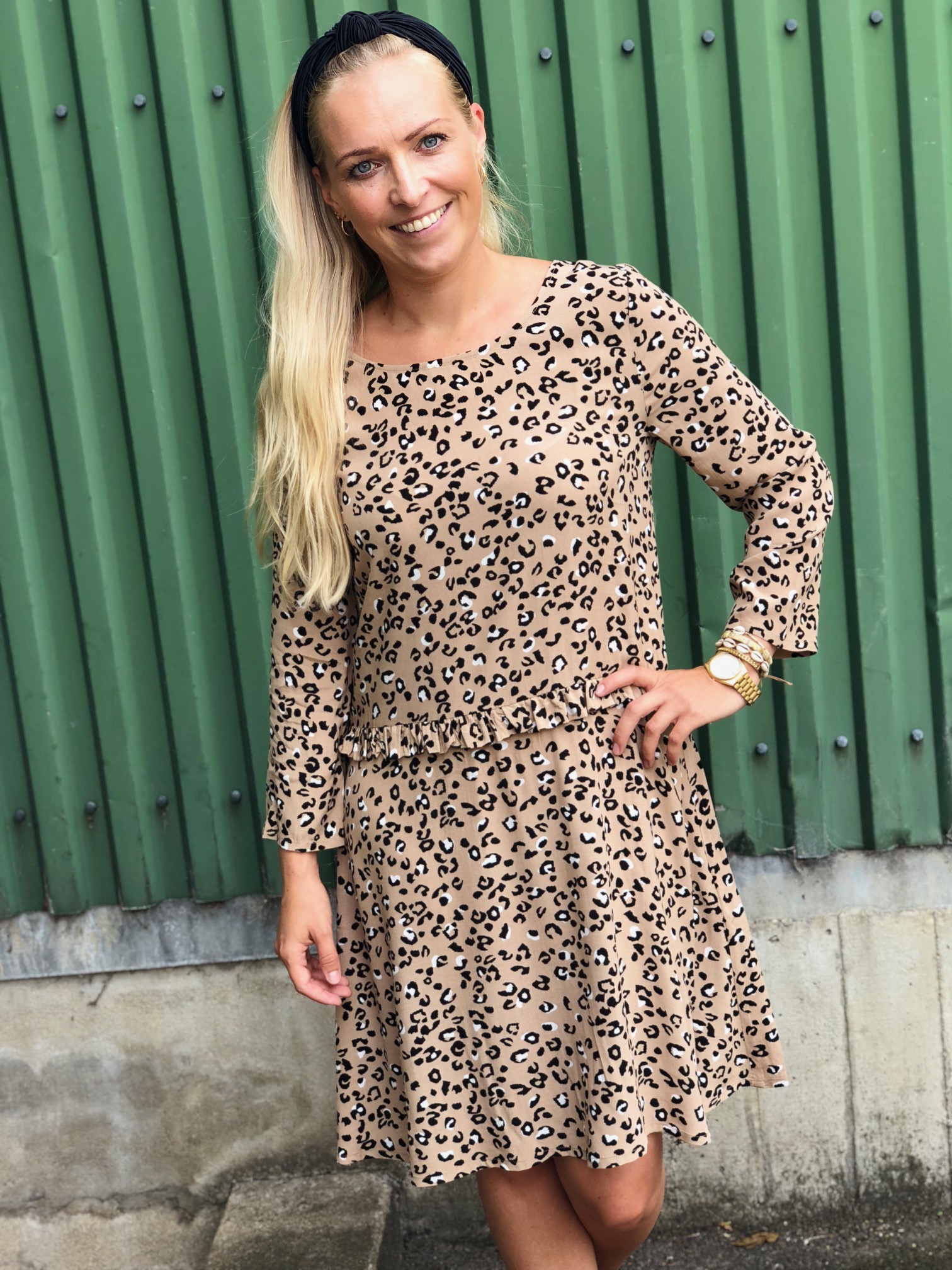 mbyM leopard kjole / så fin og enkel til en aften i byen!