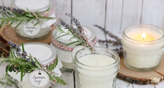 Edible birthday gift ideas Make custom scented soy candles