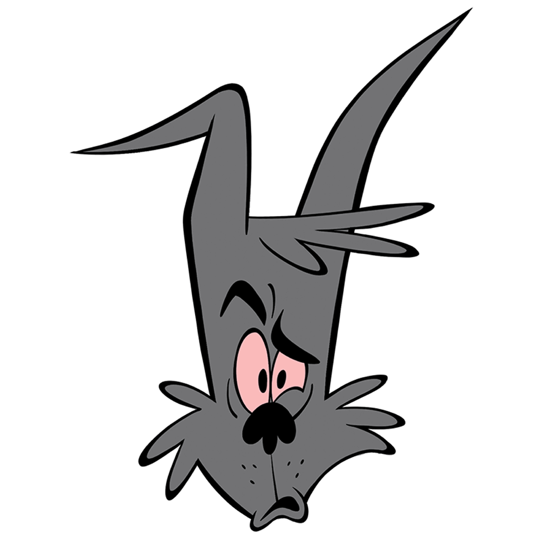 illustrated dog