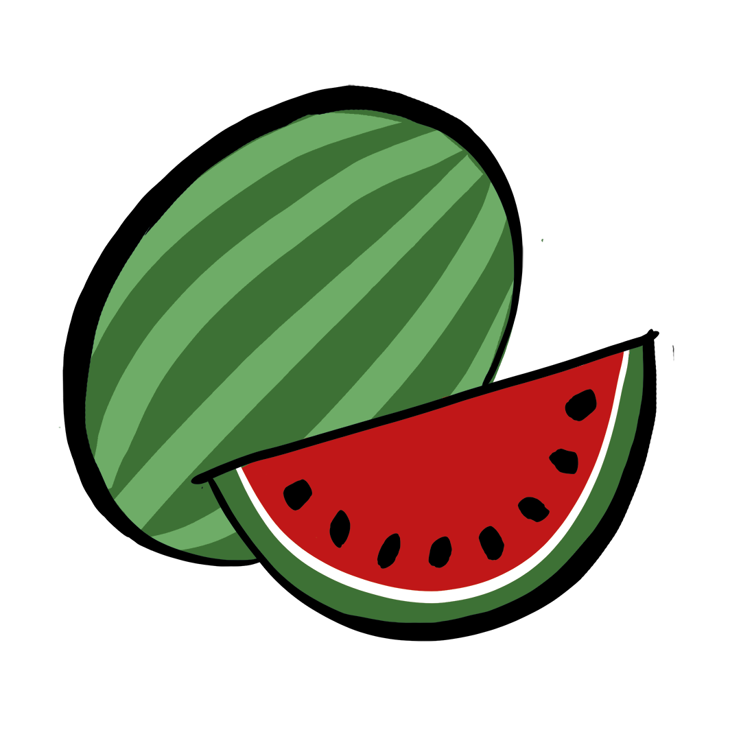 illustrated watermelon