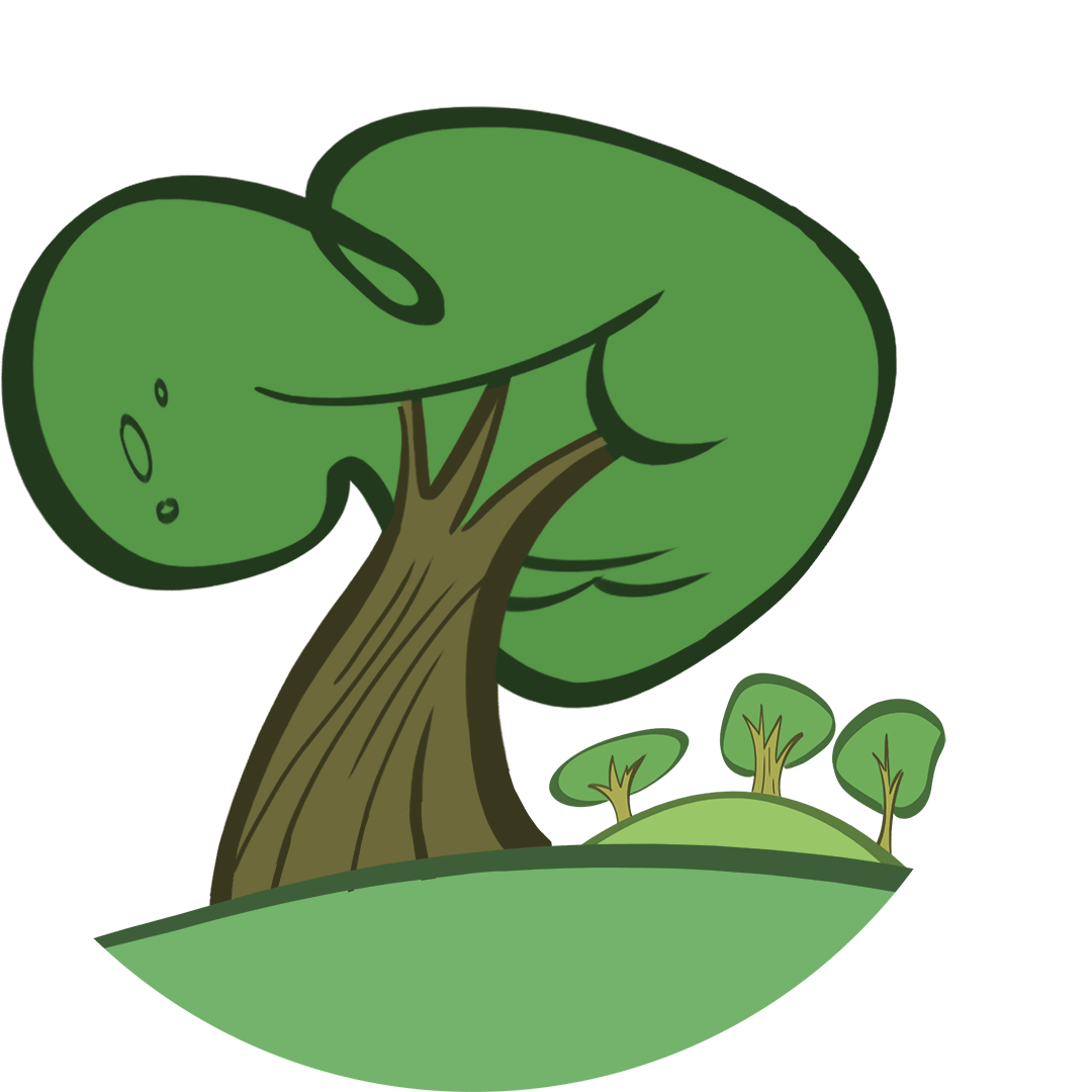 illustrated tree