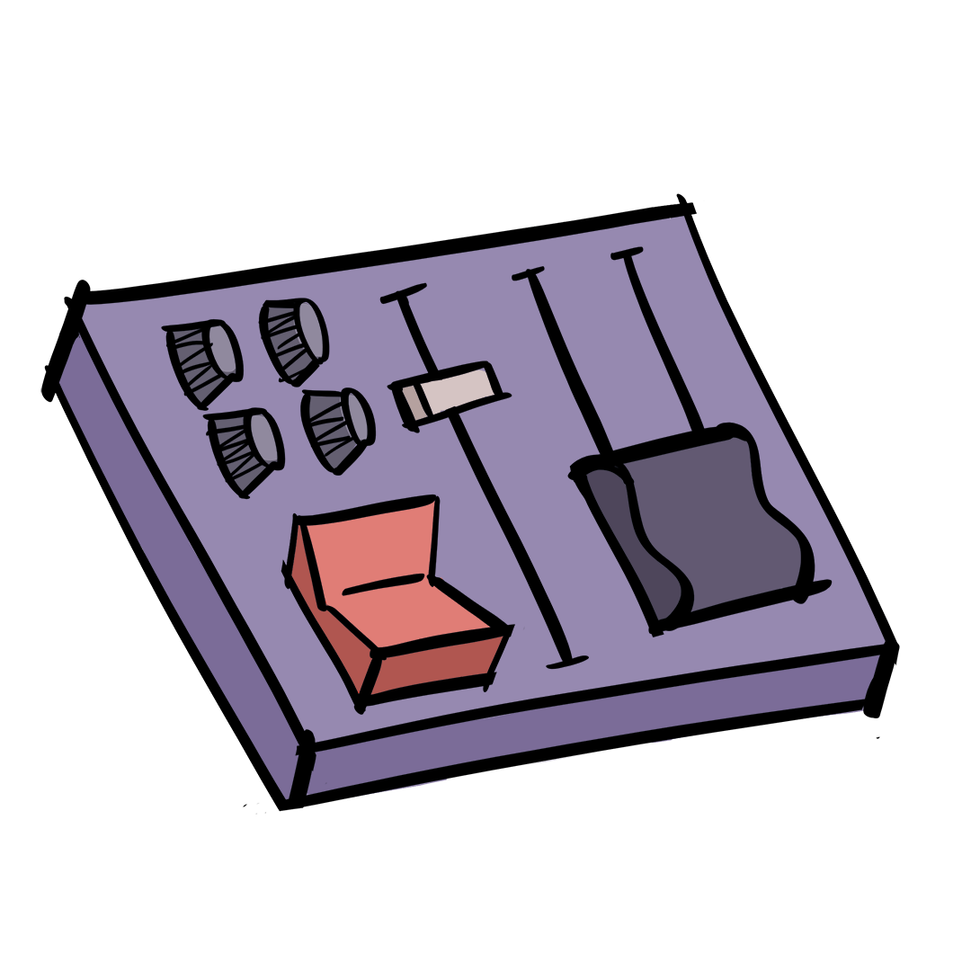 illustrated switchboard