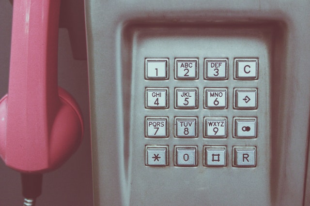 Telephone keypad